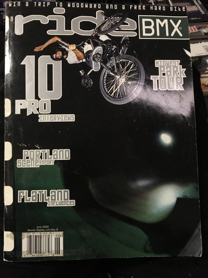 Ride BMX Magazine back issues 2000 - POWERS BMX