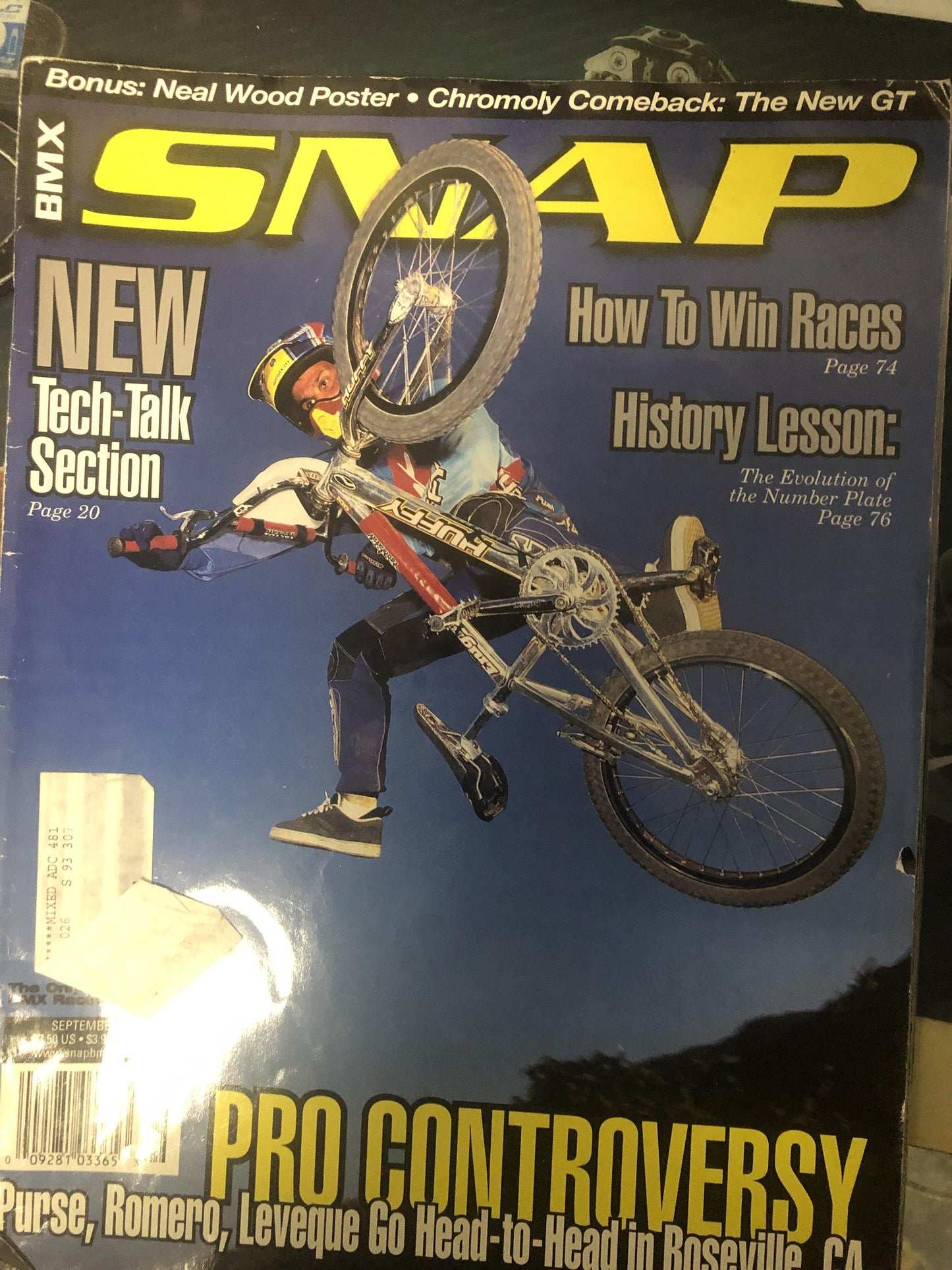 Snap BMX Magazine back issue 1998 - POWERS BMX