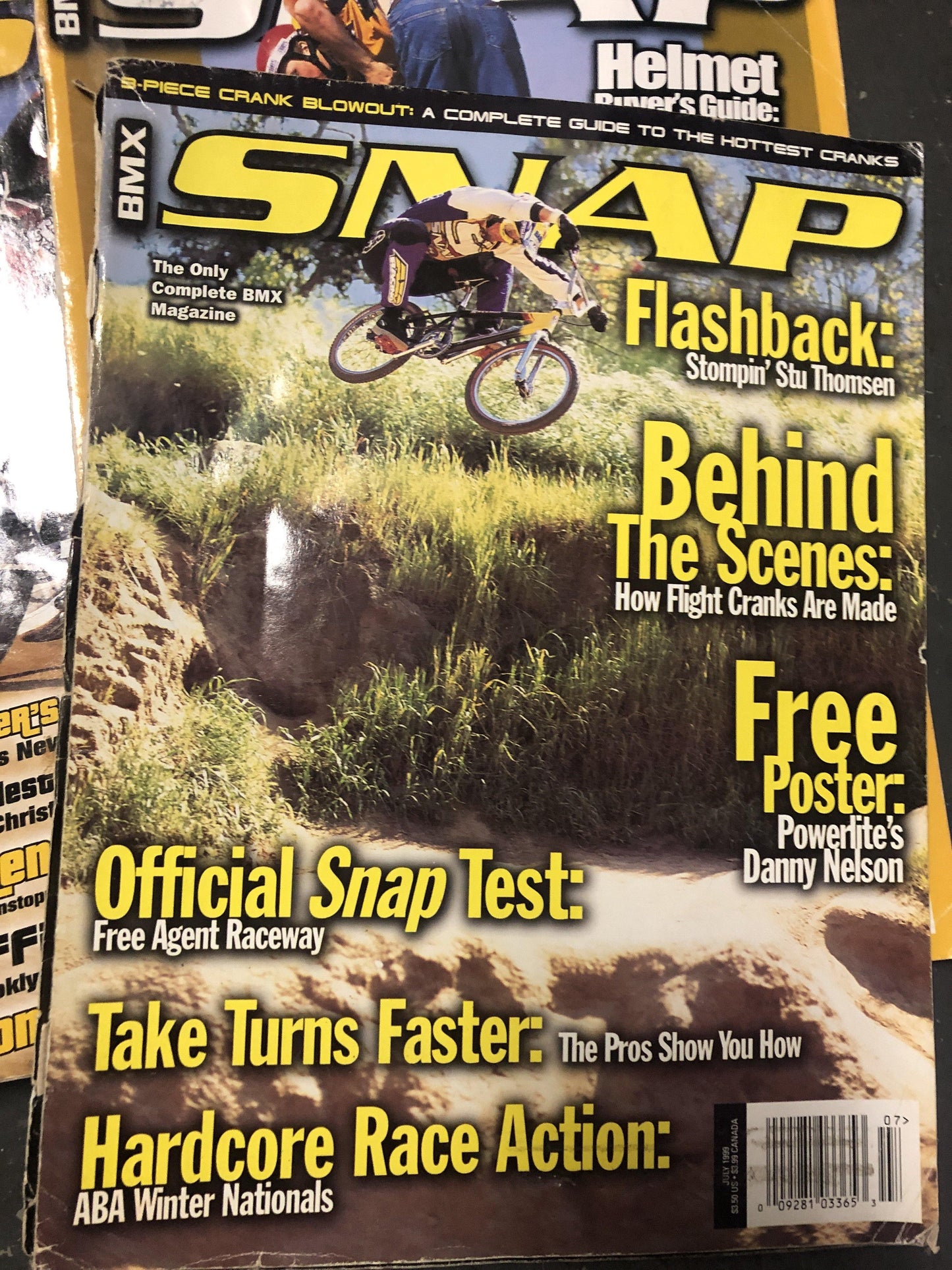 Snap bmx magazine back issue 1999 - POWERS BMX