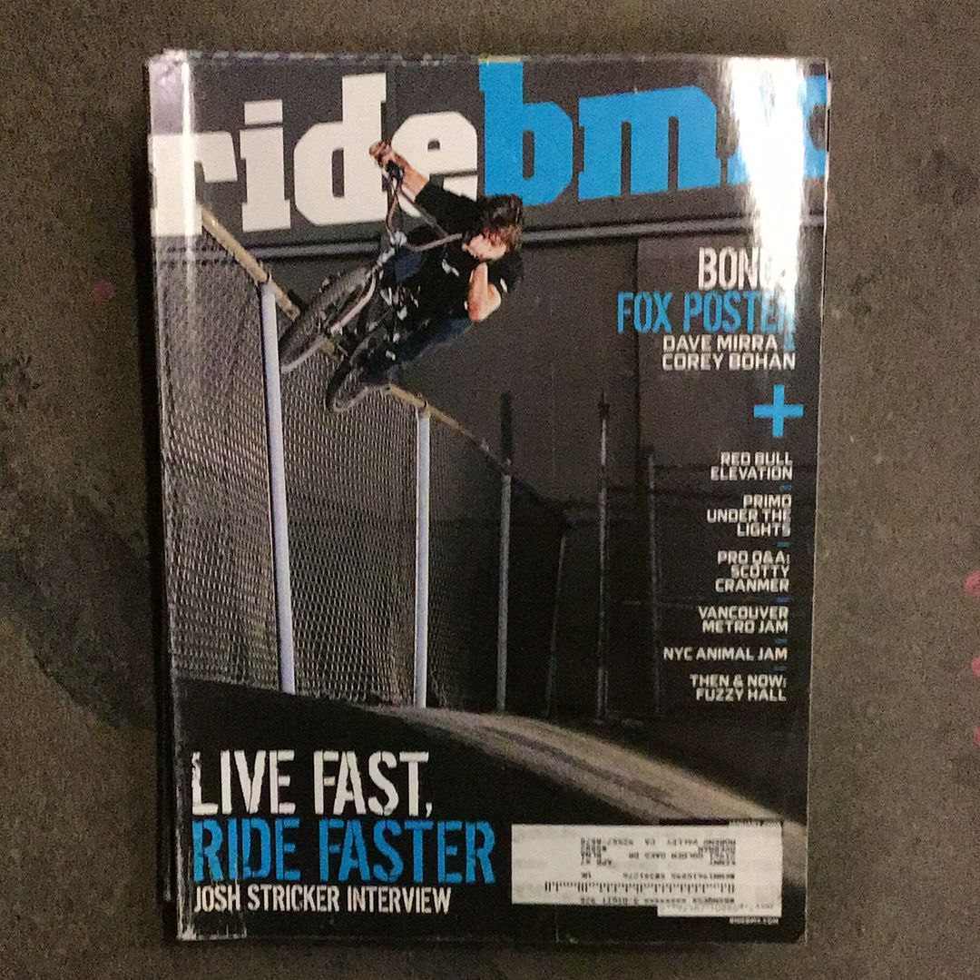 Ride Bmx magazine back issues 2006 - Powers Bike Shop