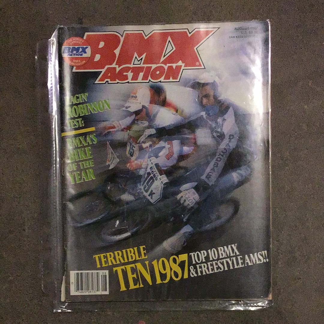 BMX Action magazine Back Issues 1987 - Powers Bike Shop