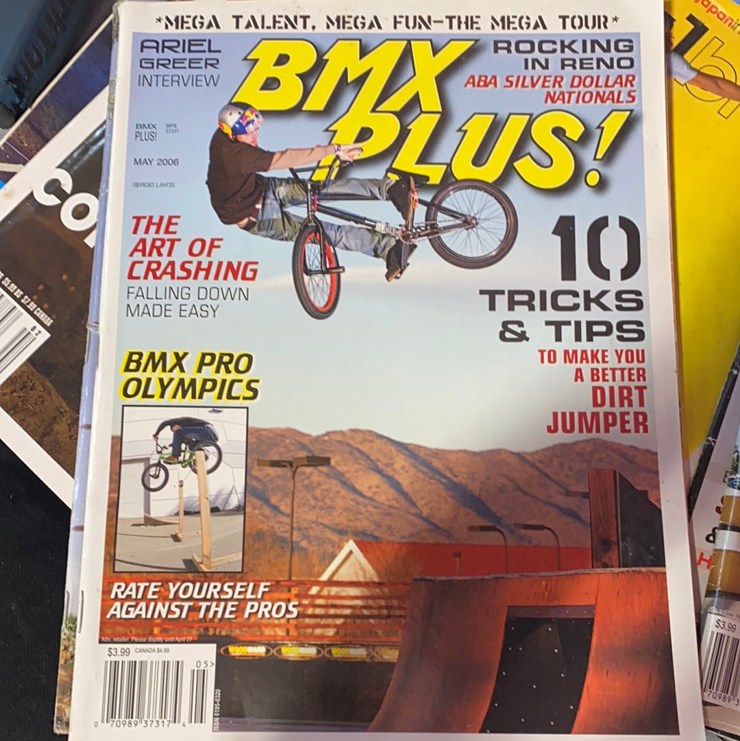 BMX plus magazine back issues 2006