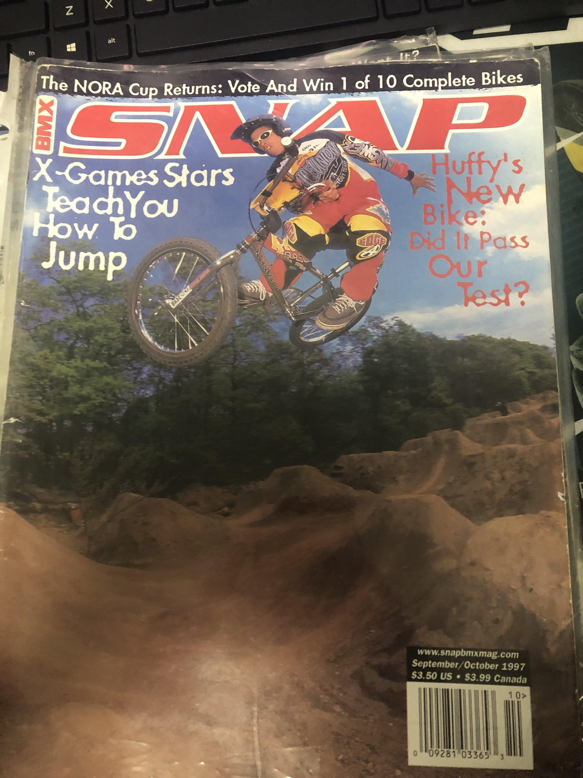 Snap BMX Magazine back issue 1997 - POWERS BMX