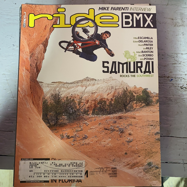 Ride BMX Magazine back issues 2003 - Powers Bike Shop