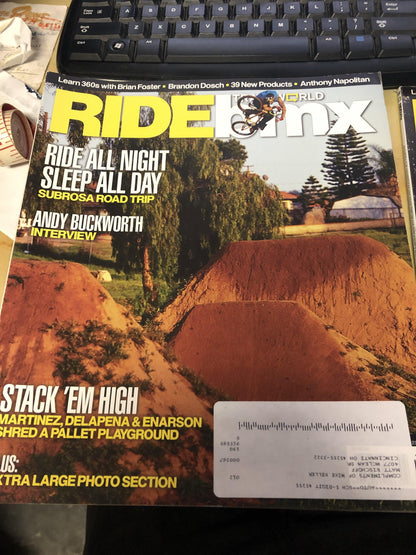 Ride BMX Magazine Back issues 2010 - POWERS BMX