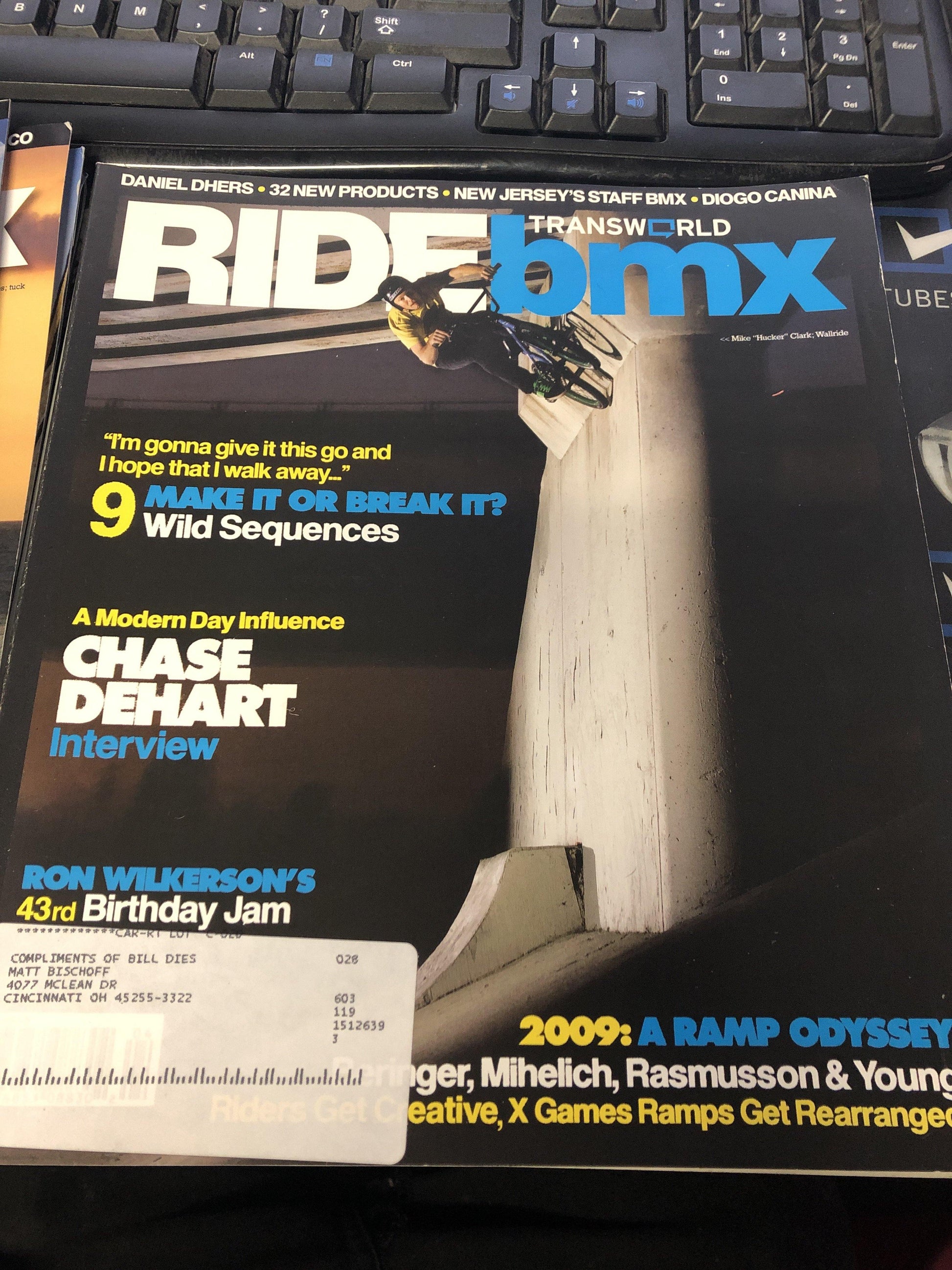 Ride BMX Magazine back issues 2009 - POWERS BMX