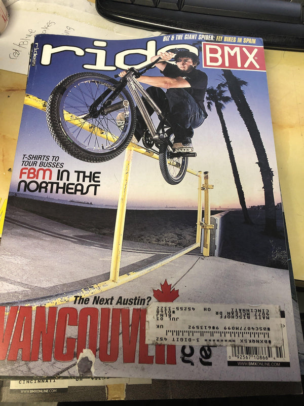 Ride BMX Magazine back issues 2003 - POWERS BMX