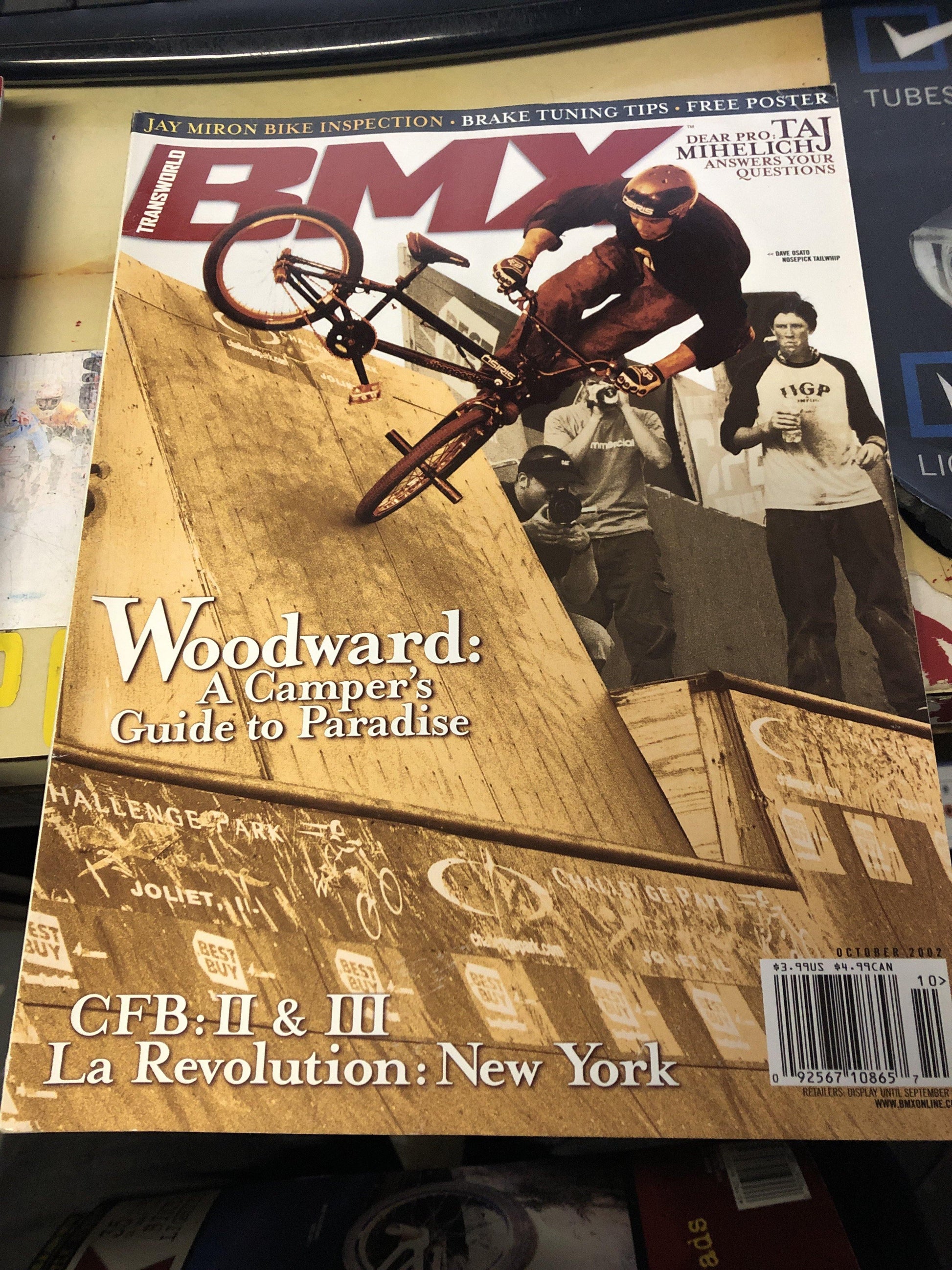 Transworld bmx magazine back issues 2002 - POWERS BMX