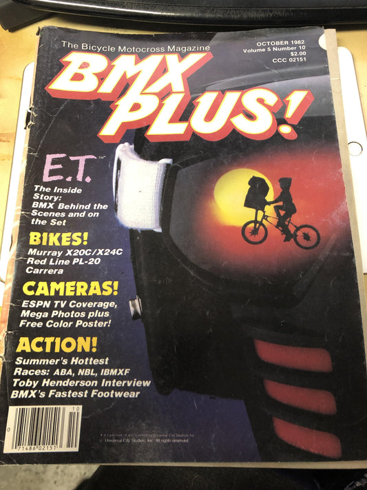 BMX Plus magazine back issues 1982 - POWERS BMX