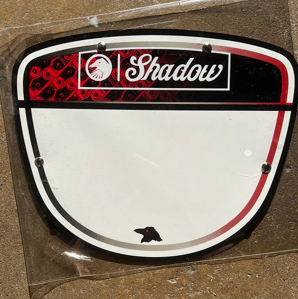 SHADOW Interlock Number Plate