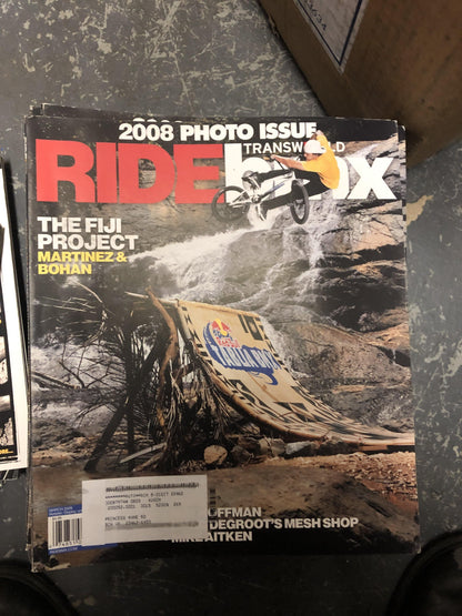Ride BMX Magazine back issues 2008 - POWERS BMX