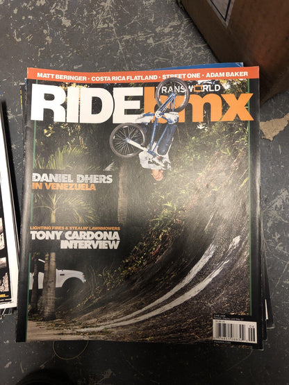 Ride BMX Magazine back issues 2008 - POWERS BMX
