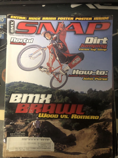 Snap BMX Magazine back issue 1998 - POWERS BMX