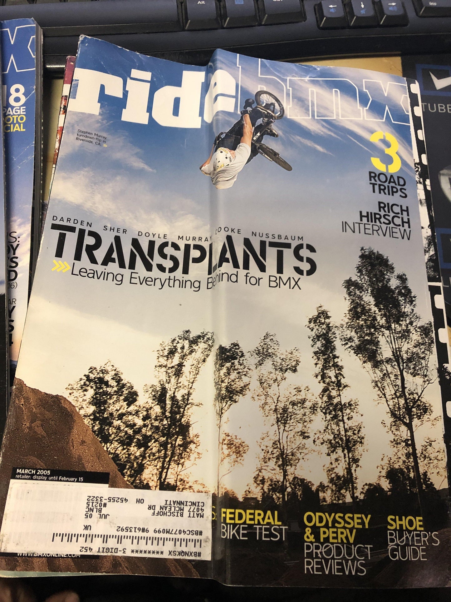 Ride BMX magazine Back issues 2005 - POWERS BMX