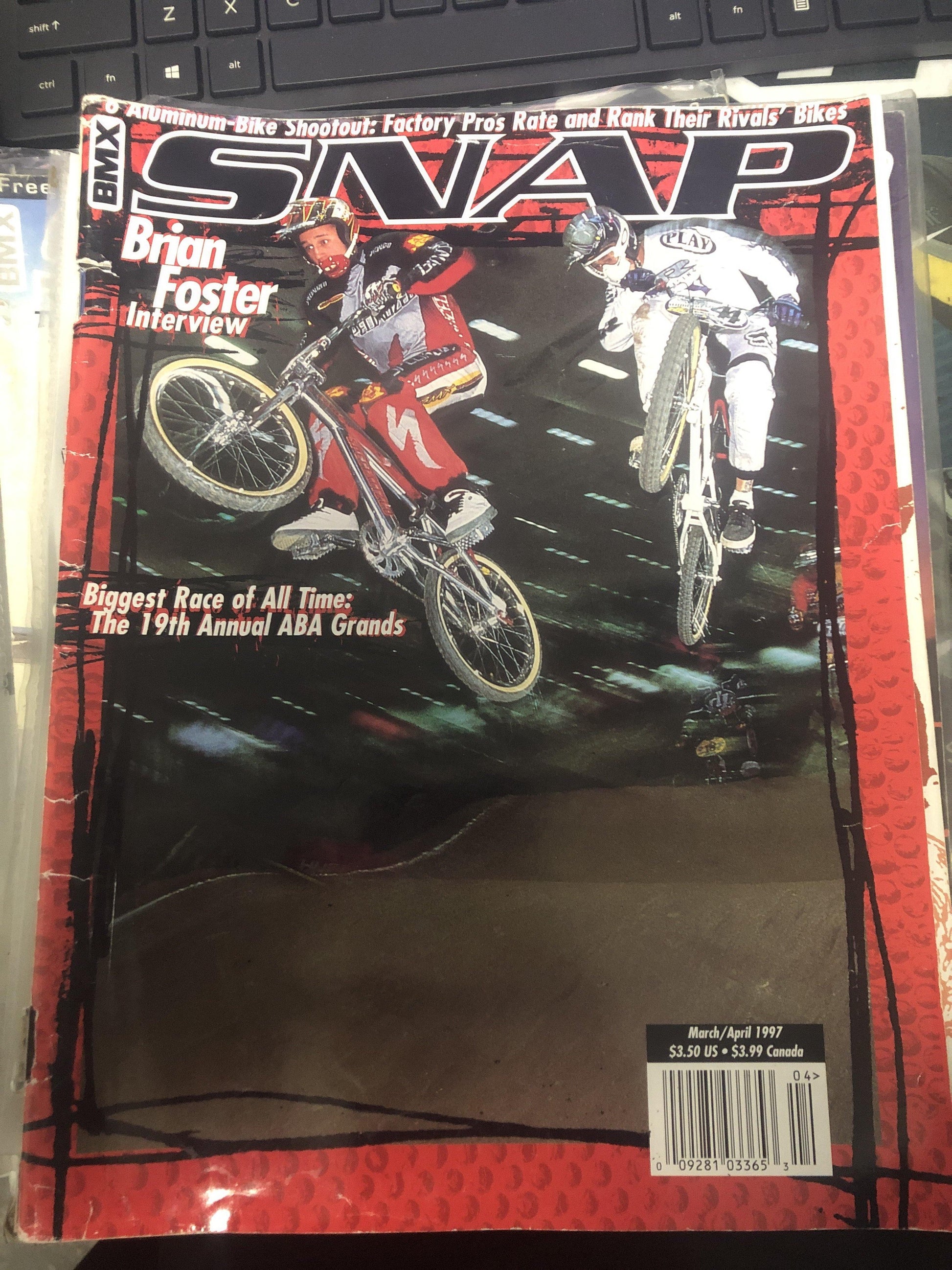 Snap BMX Magazine back issue 1997 - POWERS BMX