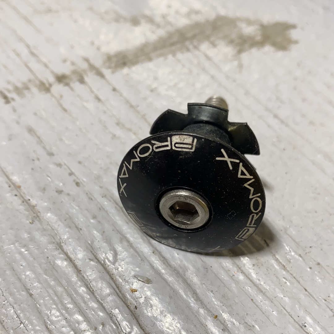 1” star nut and top cap - Powers Bike Shop
