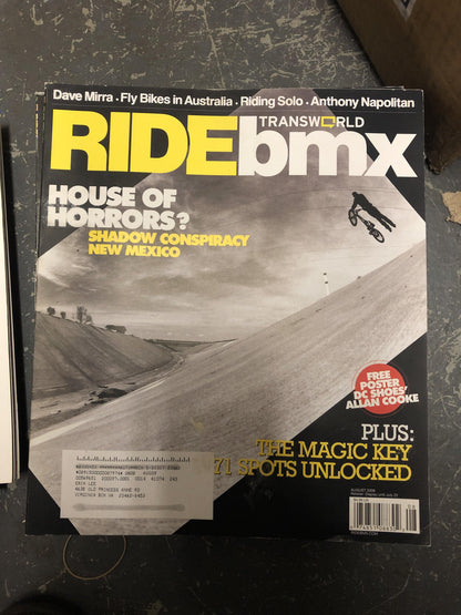 Ride BMX Magazine back issues 2008 - POWERS BMX