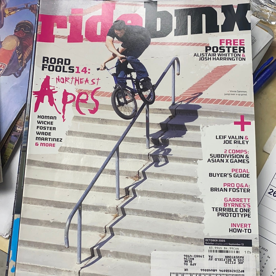 Ride BMX magazine Back issues 2005