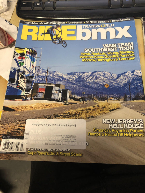 Ride BMX Magazine Back issues 2010 - POWERS BMX