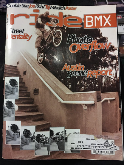 Ride BMX Magazine back issues 2000 - POWERS BMX