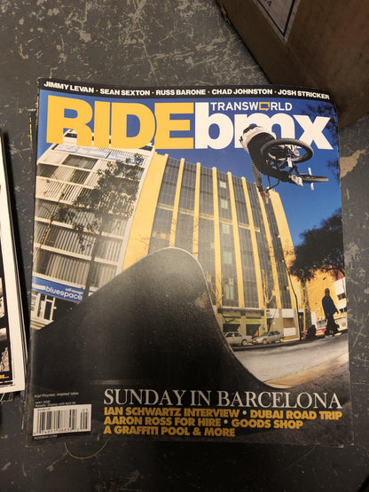 Ride BMX Magazine back issues 2008 - POWERS BMX