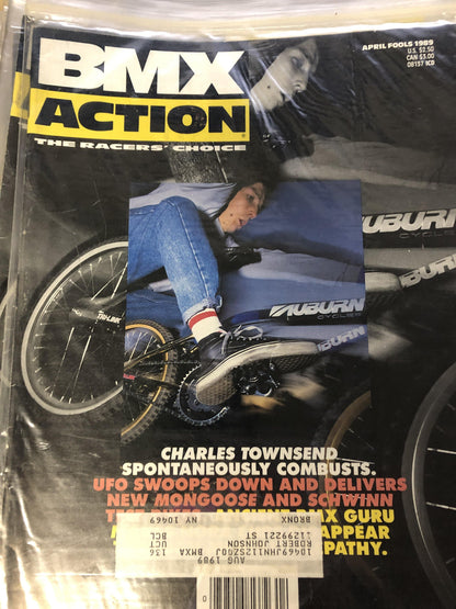 BMX Action magazine back issues 1989 - POWERS BMX