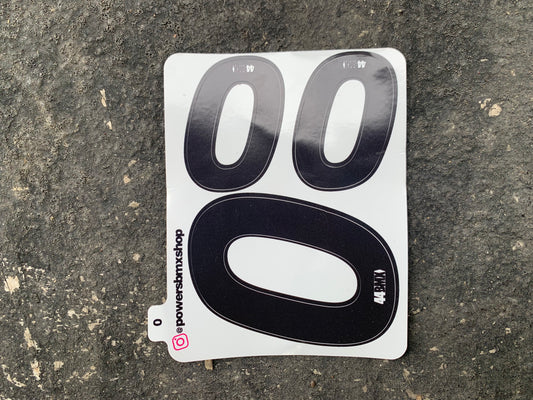 bmx numbers for bmx number plate