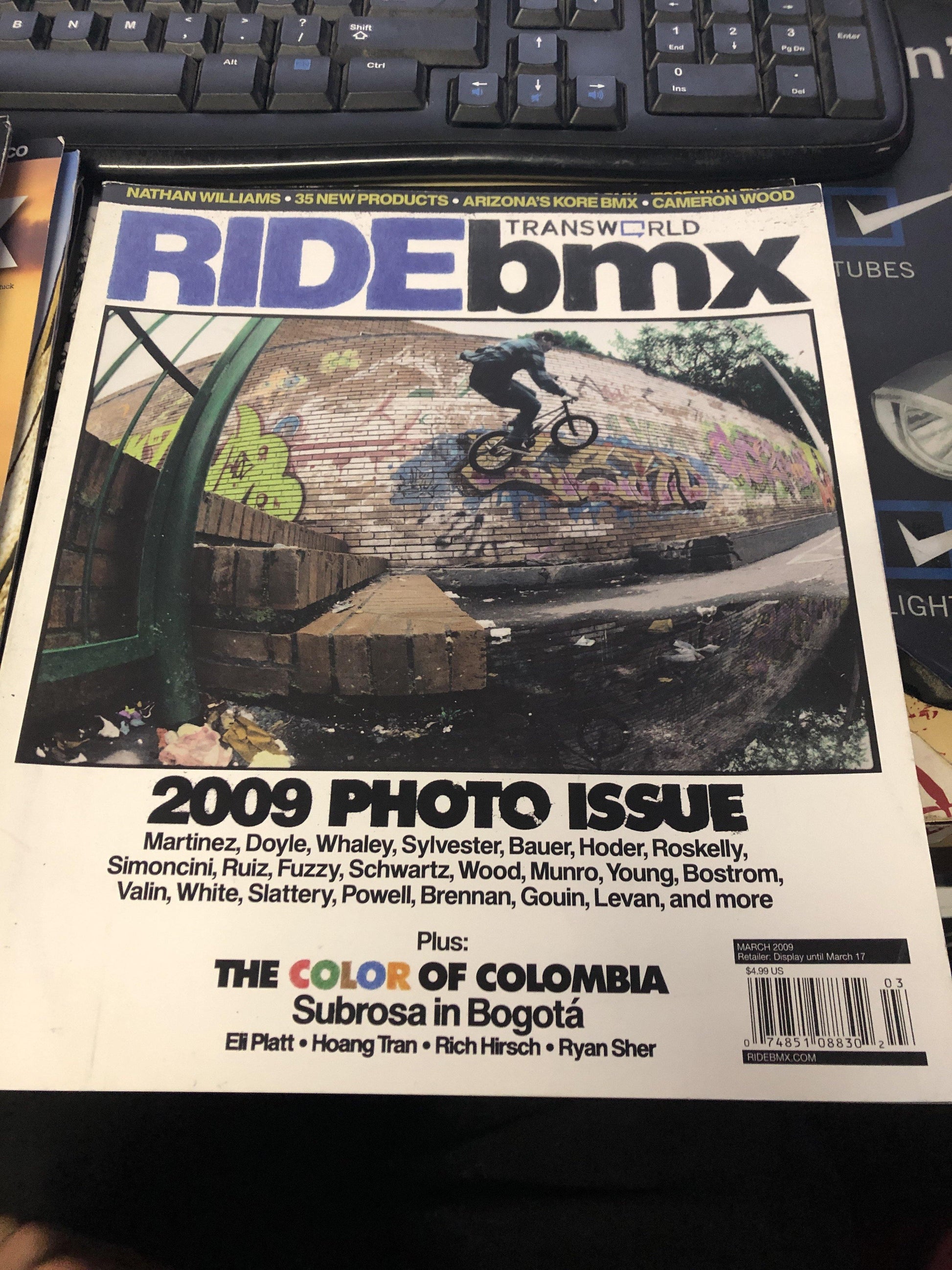 Ride BMX Magazine back issues 2009 - POWERS BMX
