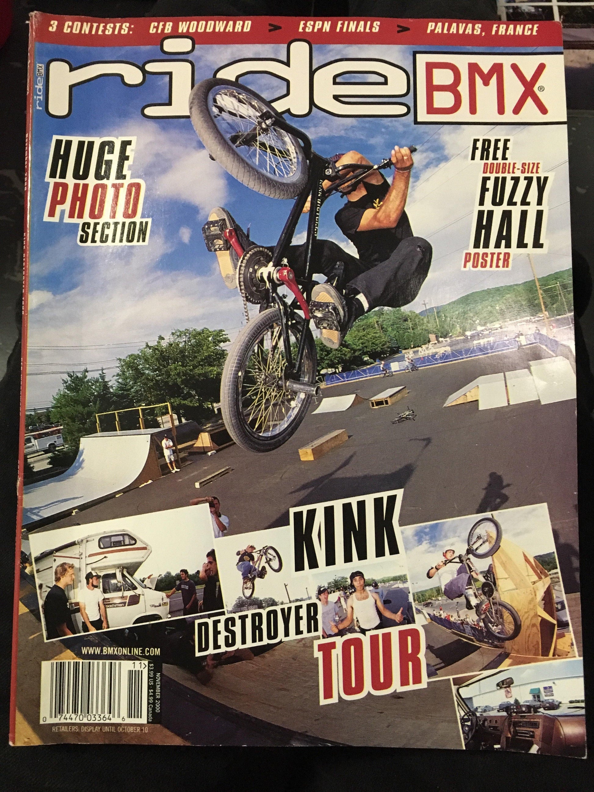 Ride BMX Magazine back issues 2000 - POWERS BMX