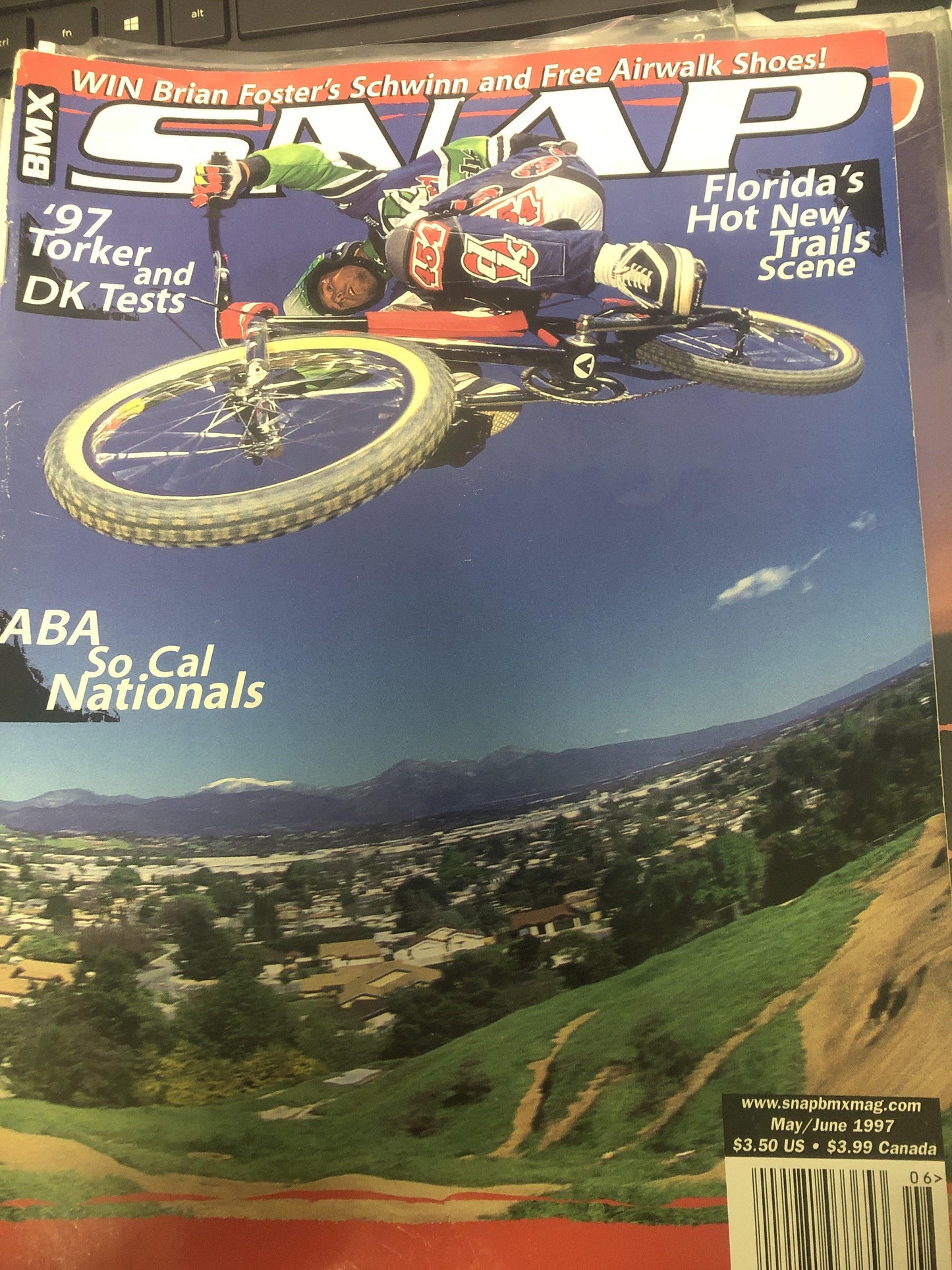 Snap BMX Magazine back issue 1997 - POWERS BMX