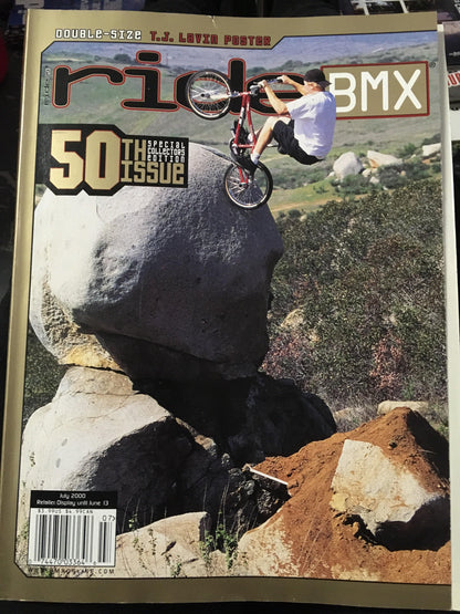 Ride BMX Magazine back issues 2000 - POWERS BMX