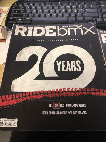 Ride BMX Magazine back issues 2012 - POWERS BMX