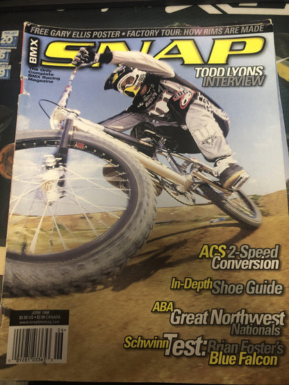 Snap BMX Magazine back issue 1998 - POWERS BMX