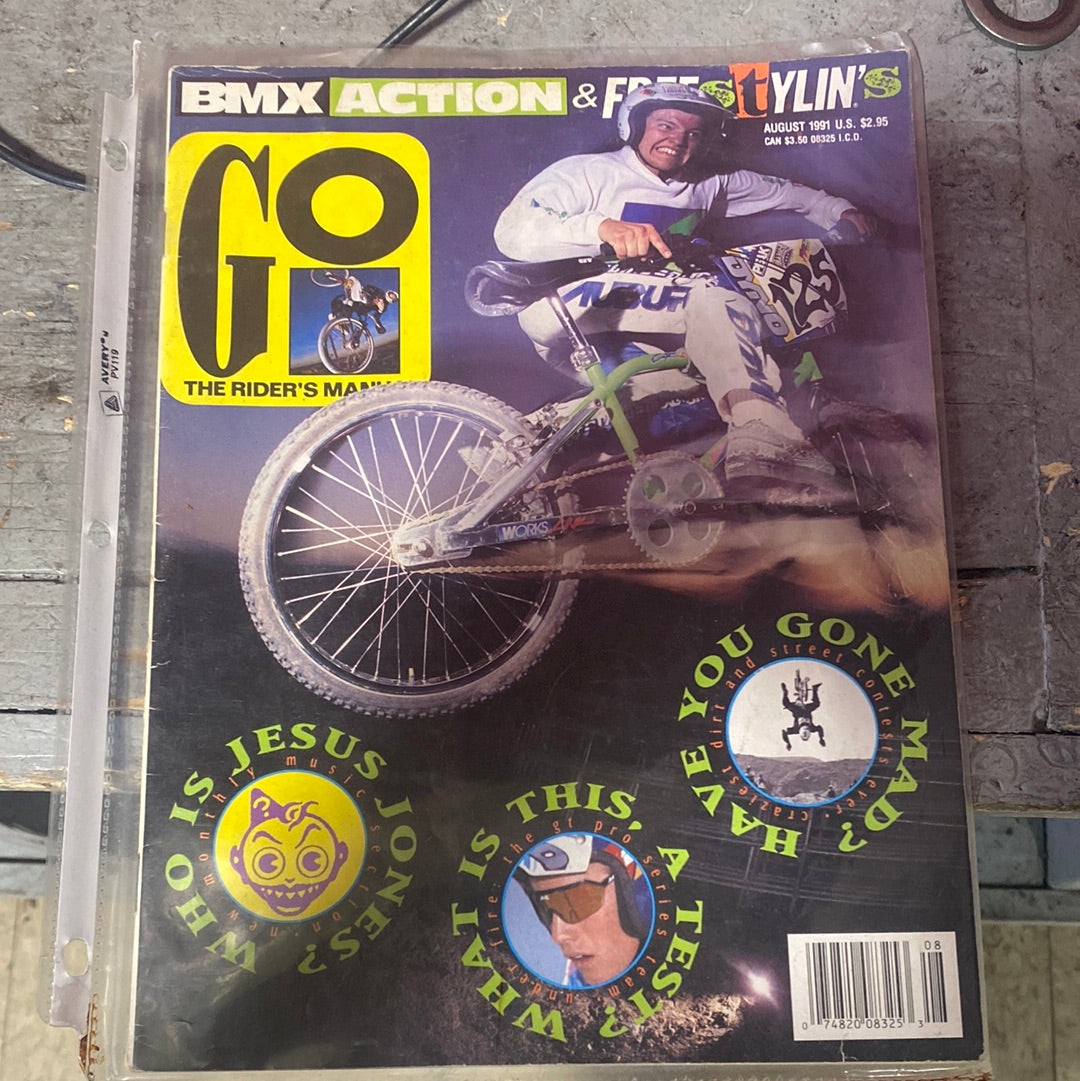 GO BMX Magazine 1991 back issues