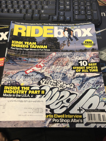 Ride BMX Magazine back issues 2009 - POWERS BMX
