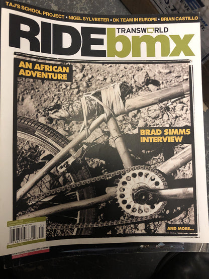 Ride BMX Magazine back issues 2008 - POWERS BMX