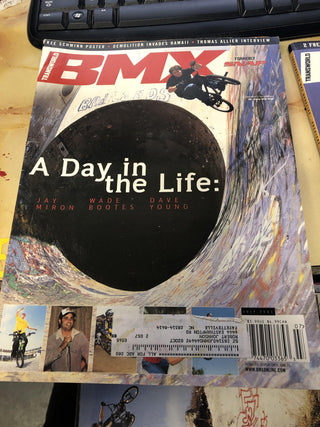 Transworld bmx magazine back issues 2001 - POWERS BMX