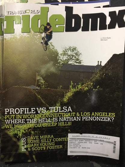Ride Bmx magazine back issues 2007 - POWERS BMX