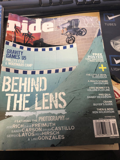 Ride BMX magazine Back issues 2005 - POWERS BMX