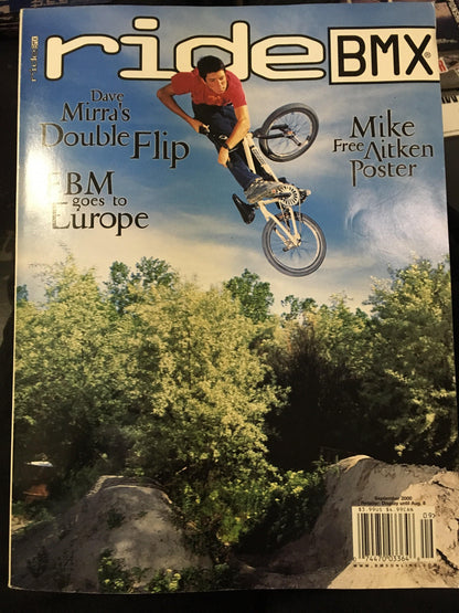 Ride BMX Magazine back issues 2000 - POWERS BMX