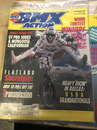 BMX Action magazine from 1987 - POWERS BMX