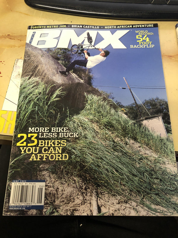 Transworld bmx magazine back issues 2003 - POWERS BMX