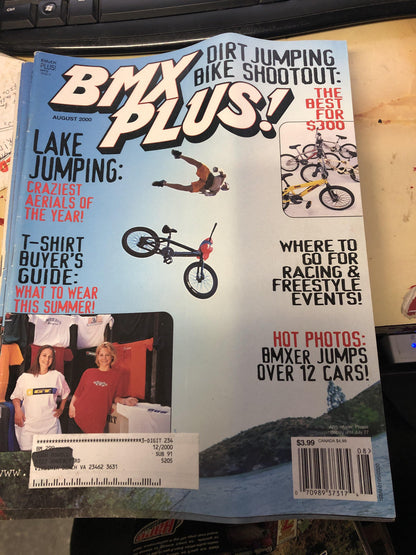 BMX Plus magazine back issues 2000 - POWERS BMX