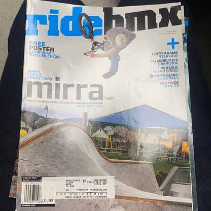 Ride BMX magazine Back issues 2005