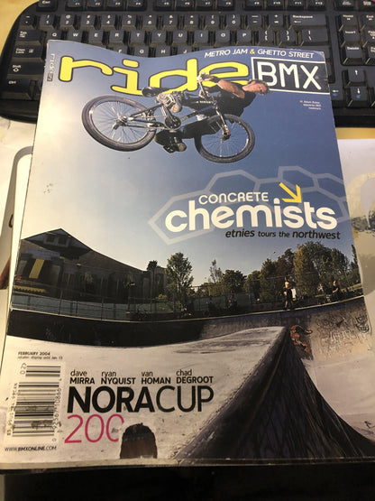 Ride bmx magazine back issues 2004 - POWERS BMX