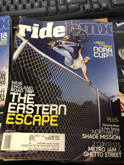 Ride BMX magazine Back issues 2005 - POWERS BMX