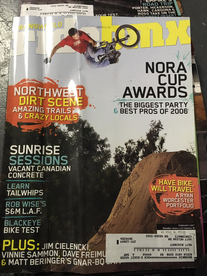 Ride Bmx magazine back issues 2007 - POWERS BMX