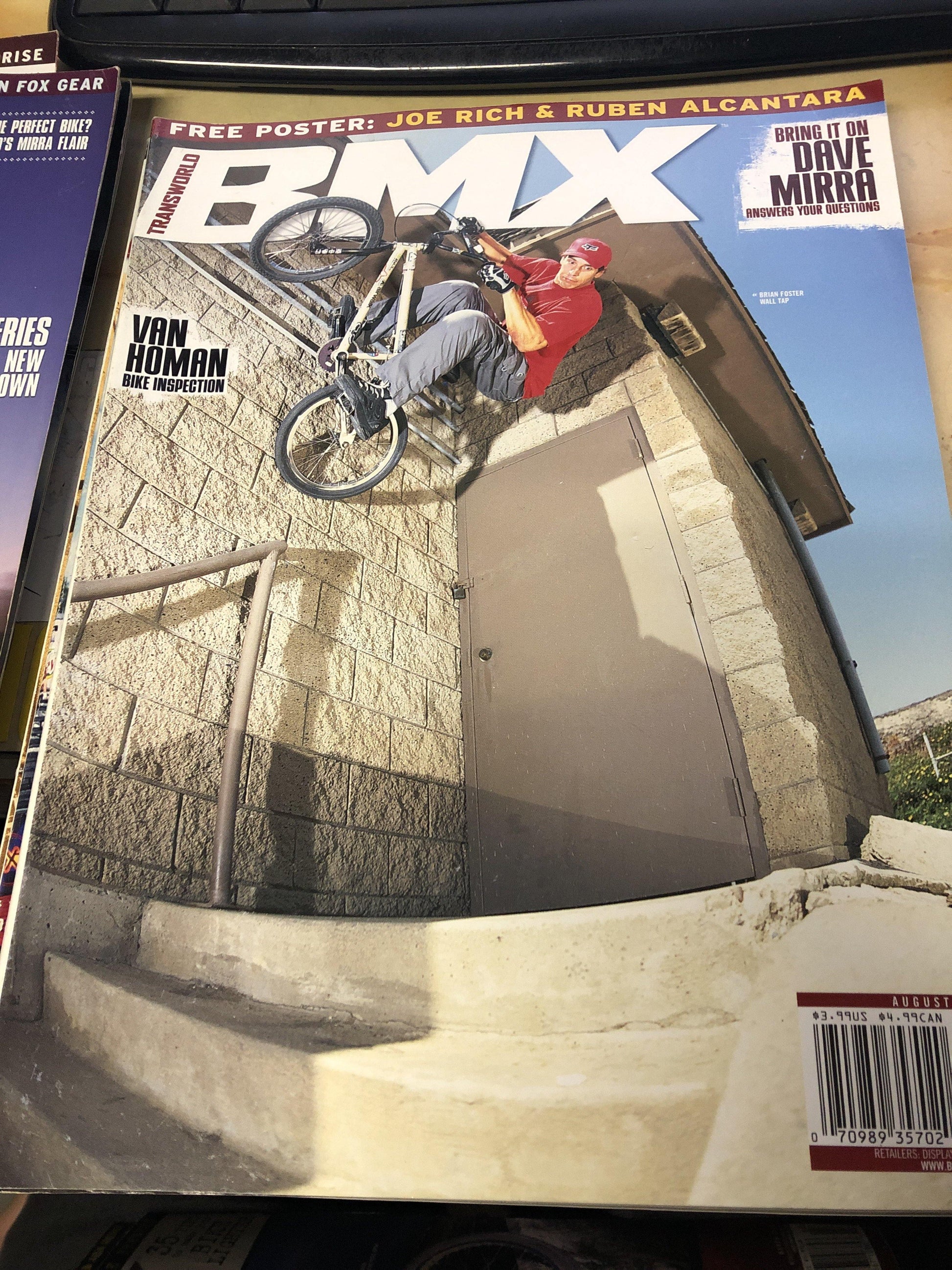 Transworld bmx magazine back issues 2002 - POWERS BMX