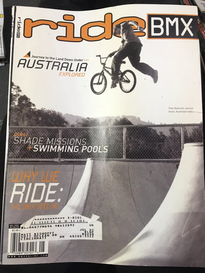 Ride BMX Magazine back issues 2002 - POWERS BMX