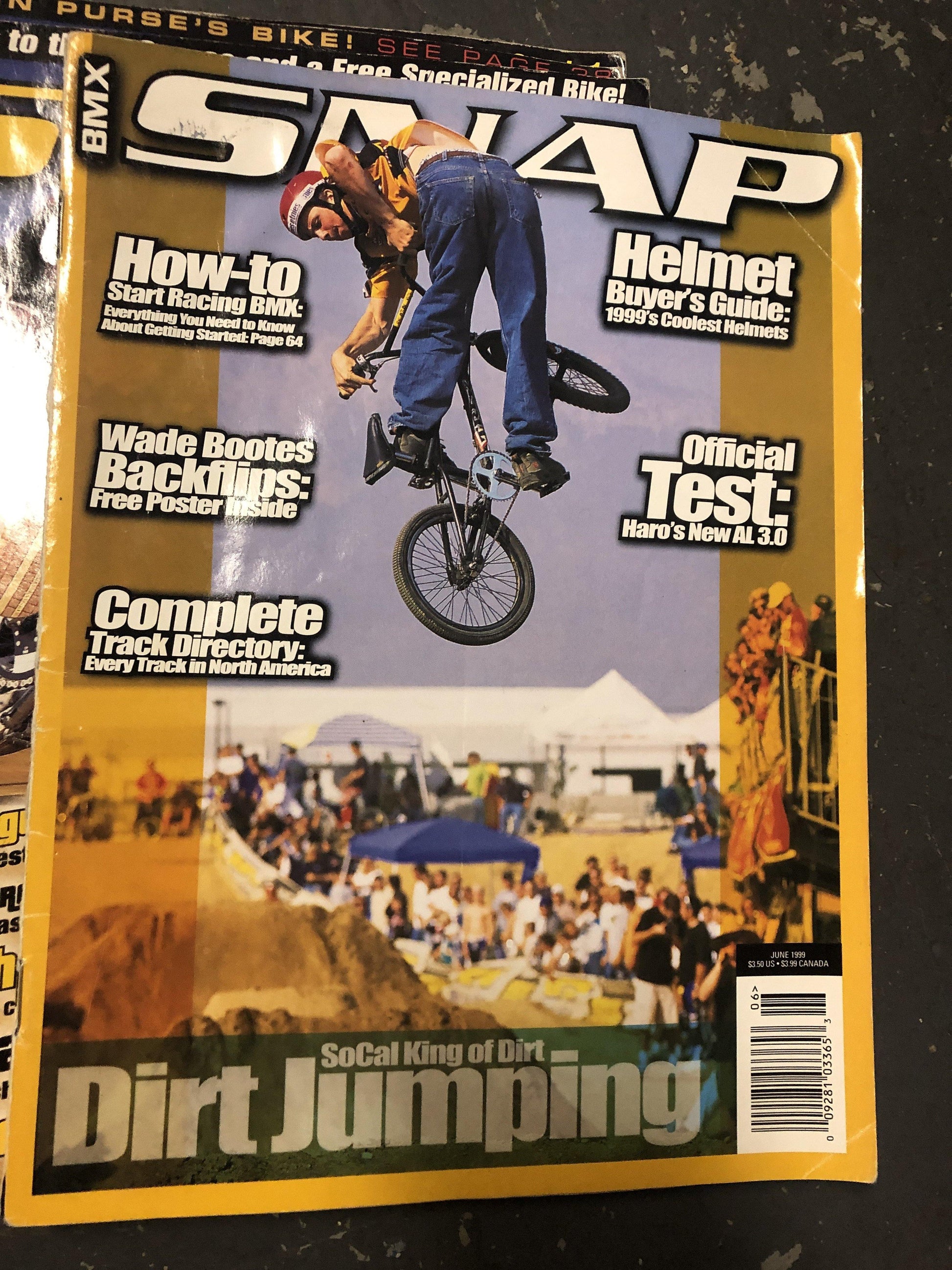 Snap bmx magazine back issue 1999 - POWERS BMX